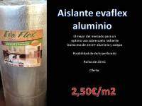 AISLANTE EVAFLEX ALUMINIO 2MM